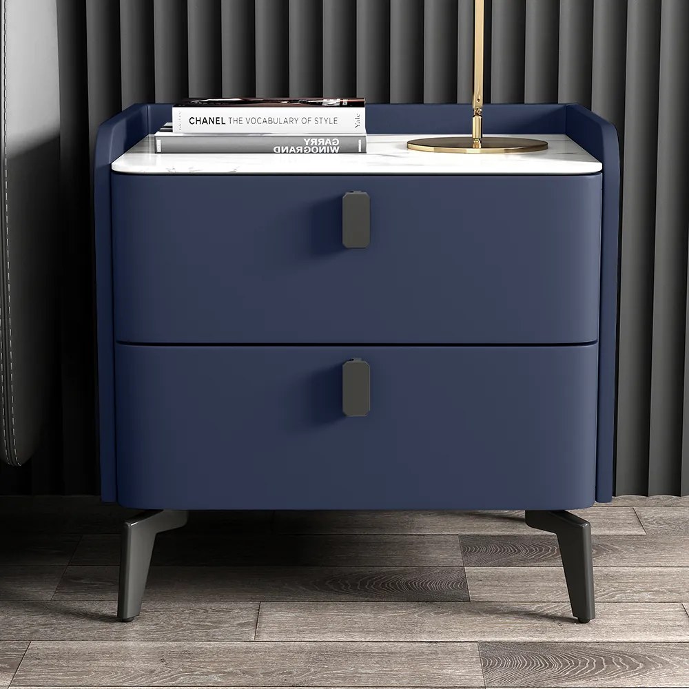 Tumbă modernă pentru dormitor în nuanța de albastru adânc DEPRIMO 41559 - opțiune ideală pentru noptiere elegante și funcționale by Deprimo
