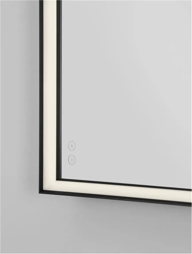 Oglinda baie cu iluminat LED IP44 Ambor, 70x120cm