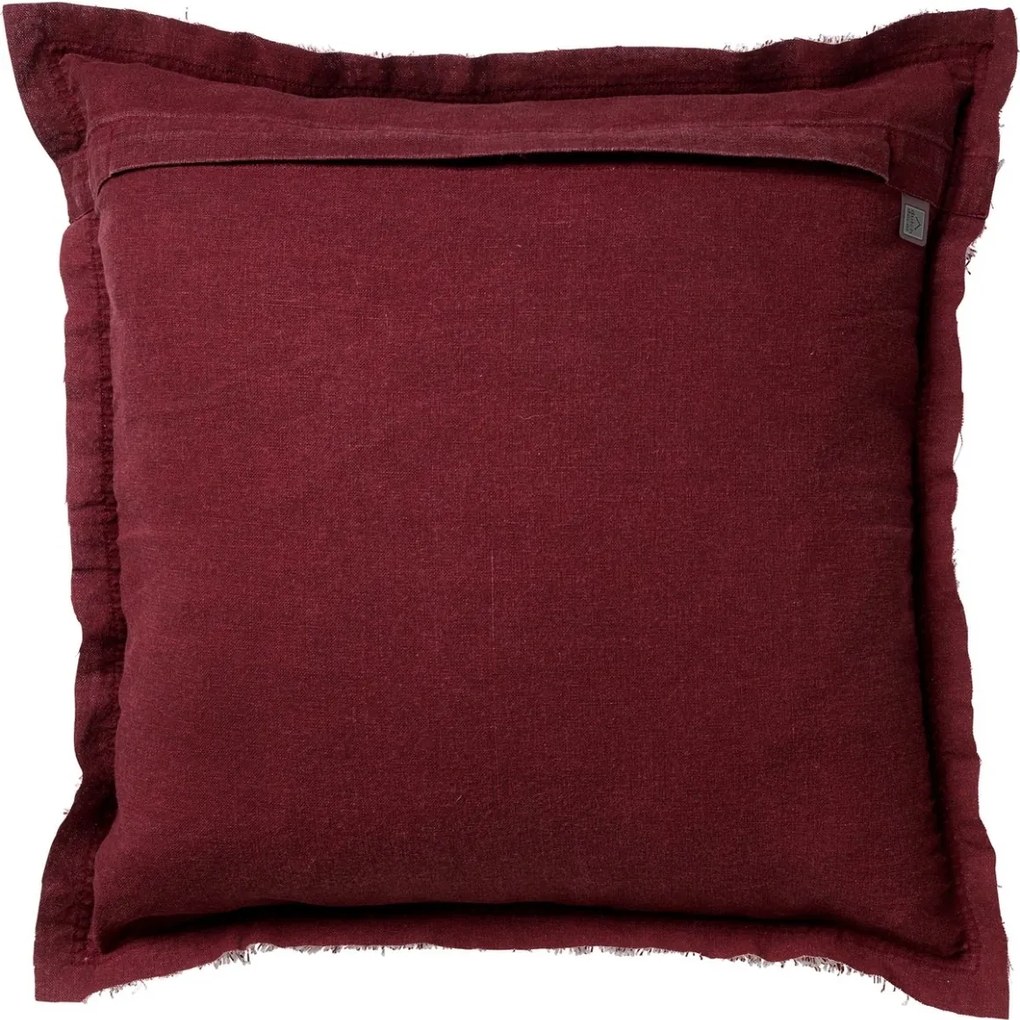 Fata de perna decorativa BURTO MERLOT 45x45 cm, vinuriu
