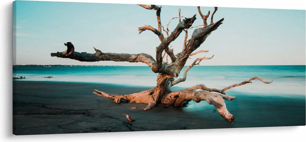 Tablou - Debarcare pe plaja (120x50 cm)