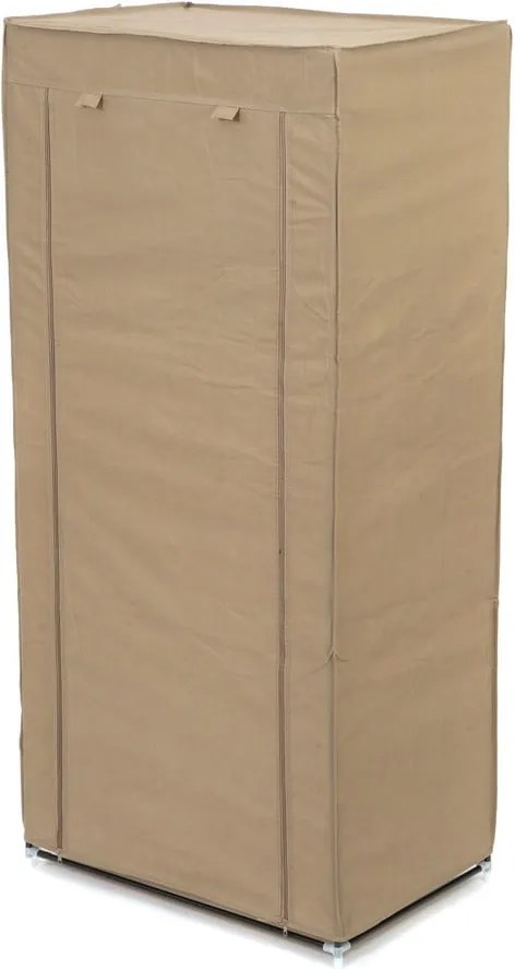 Dulap textil Compactor Wardrobe, înălțime 147 cm, bej