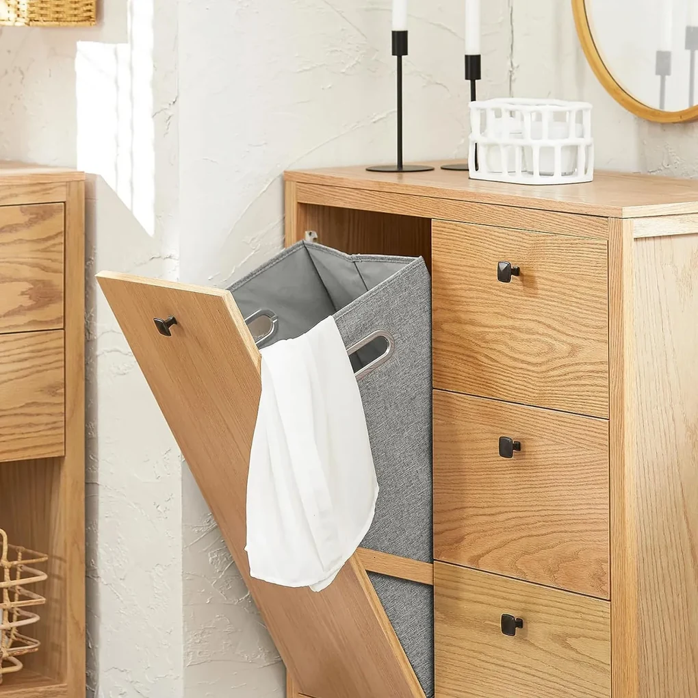 FAGO4 - Cos de rufe, 80 cm maro - Mobilier Baie Fago | BIANO