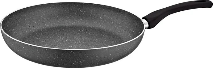 Tigaie aluminiu cu strat granit ZILAN ZLN1952 Maxi - 24cm, maner bachelita, gri