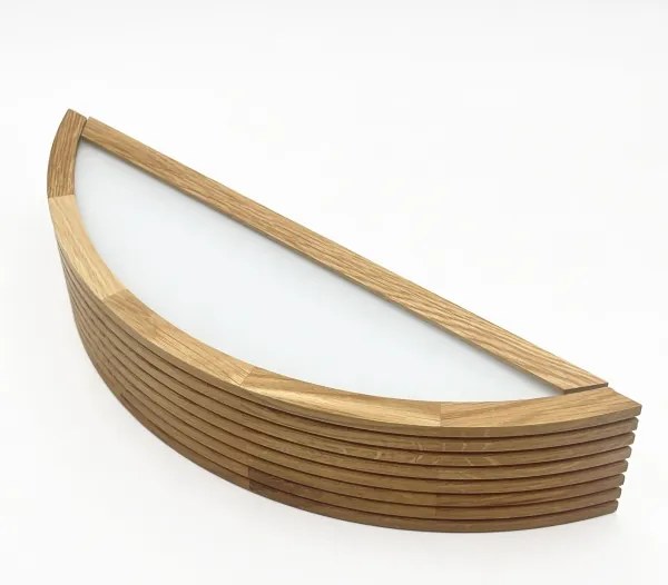 Brilagi - Lampă de perete LED CARVALHO MODERN 1xE27/60W/230V stejar
