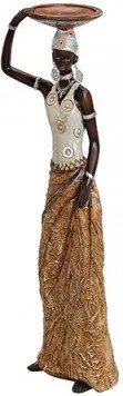 Statueta femeie africana H35 cm