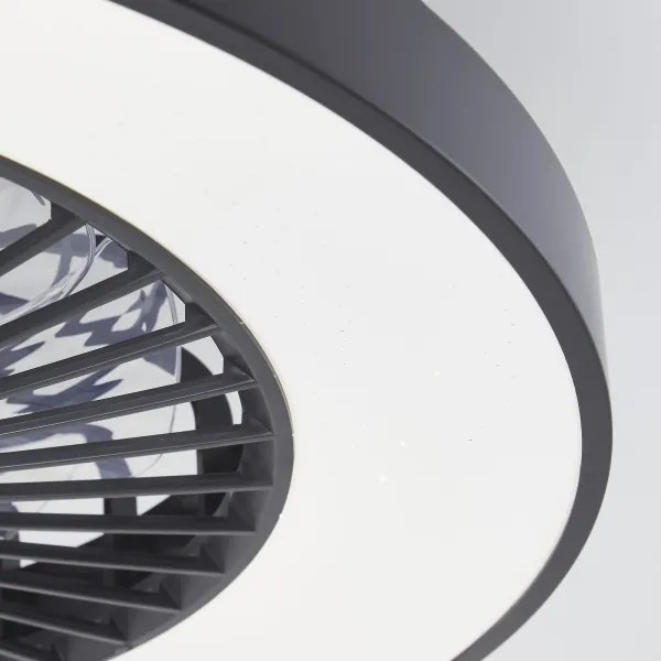 Ventilator LED RGBW dimabil de tavan Brilliant MAZZARO LED/24W/230V + telecomandă