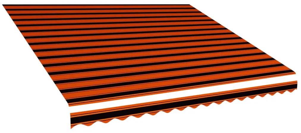 Panza de copertina, portocaliu si maro, 400 x 300 cm
