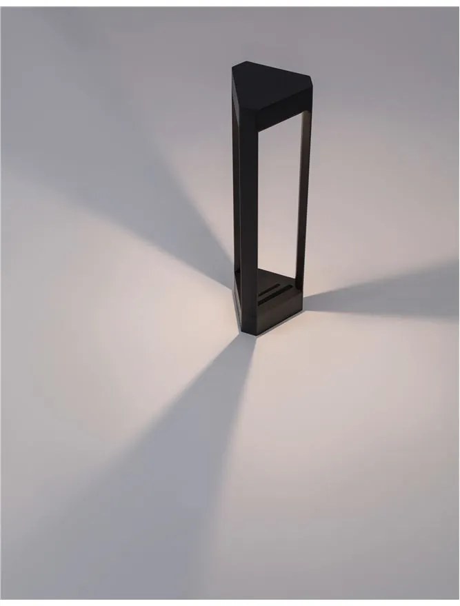 Stalp LED modern pentru iluminat exterior IP54 PAX H-50cm