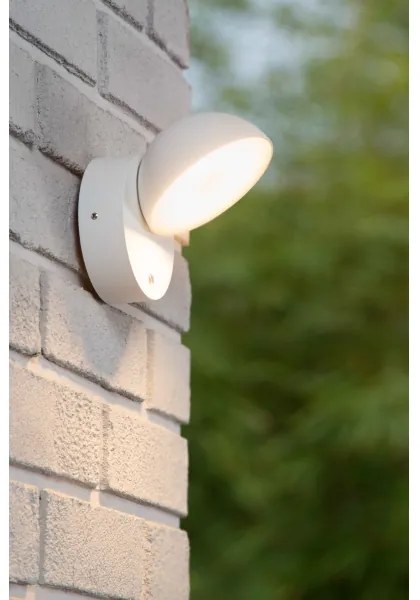Aplică LED de exterior Lucide 22865/12/31 FINN LED/12W/230V IP54 alb