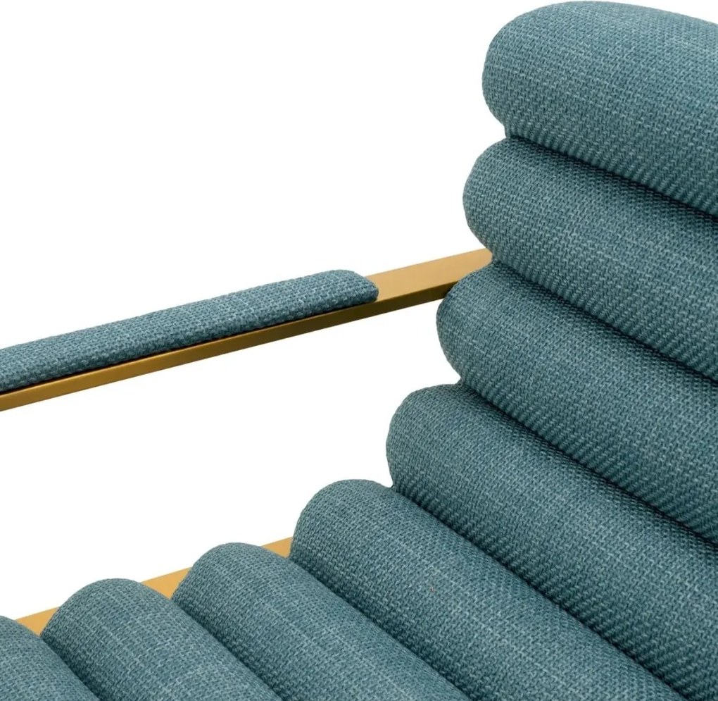 Scaun de bar elegant design LUX Olsen, scalea blue