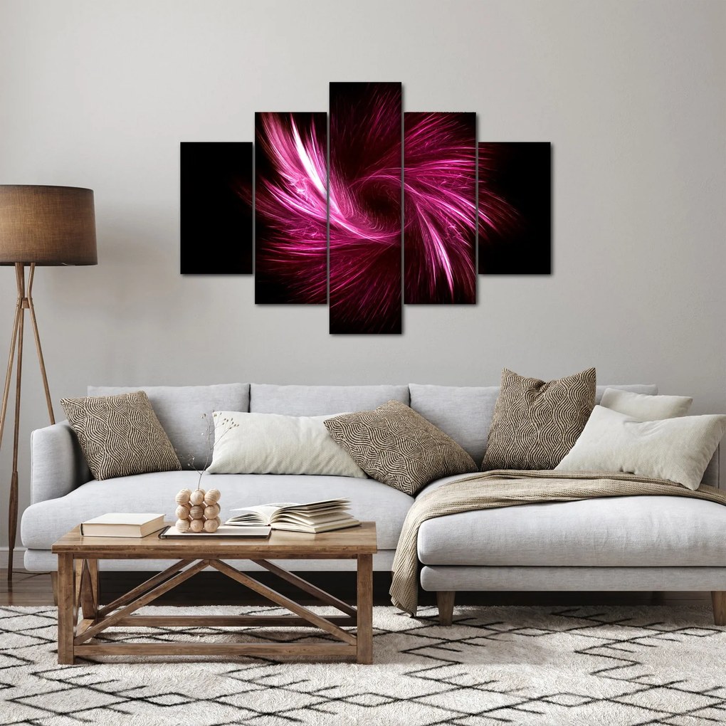 Tablou - abstracția în roz (150x105 cm)