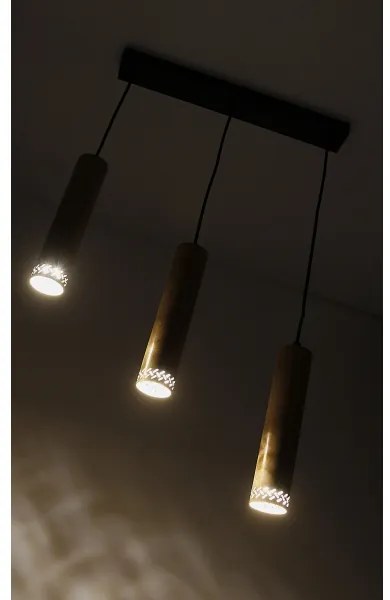 Lustră pe cablu TUBO 3xGU10/25W/230V