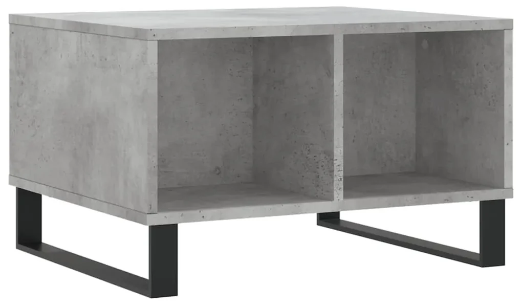 830552 vidaXL Măsuță de cafea, gri beton, 60x50x36,5 cm, lemn compozit