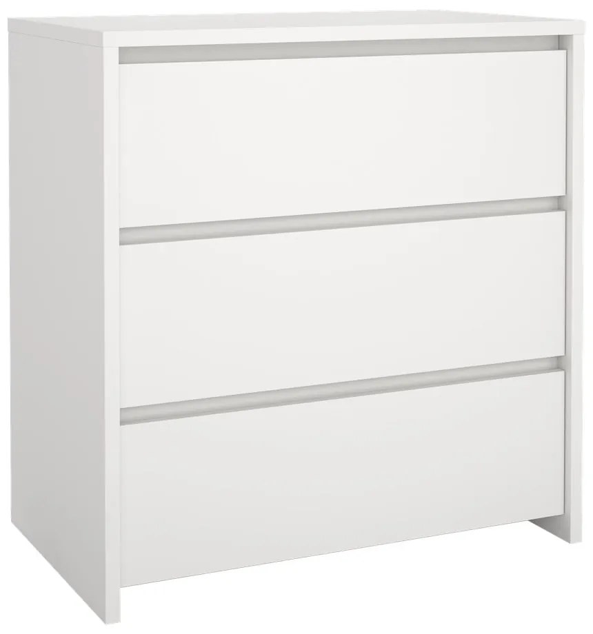 Comodă albă 80x84x48 cm Next – Tvilum