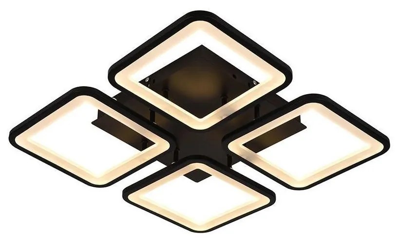 Lustră LED dimabilă aplicată LED/85W/230V 3000-6500K + telecomandă