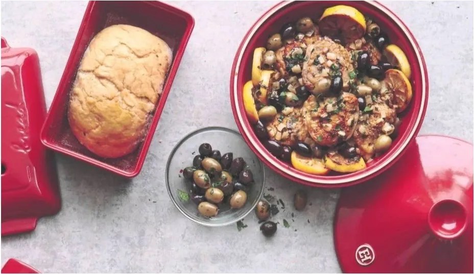 Oală cu capac din ceramică 3,9 l Flame – Emile Henry