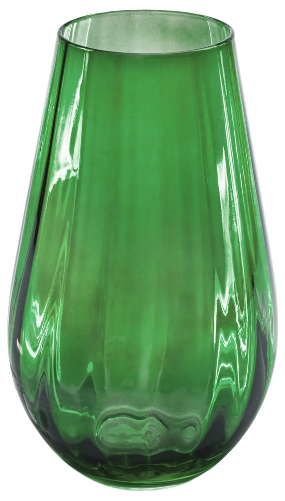 Vaze, set de 2, verde/chihlimbar, GLOW