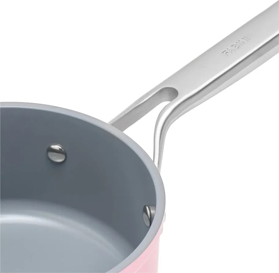 Oală cu capac/cu suprafață ceramică 1,3 l adecvată pentru plita cu inducție Meda 3.0 – FABINI