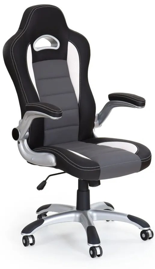 Scaun de birou Lotus negru gri