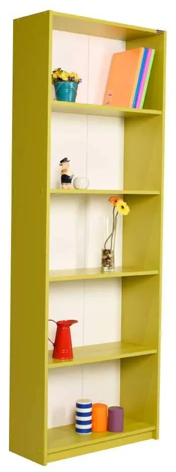 Biblioteca Adore Modern, 5 rafturi, 64x182x26 cm