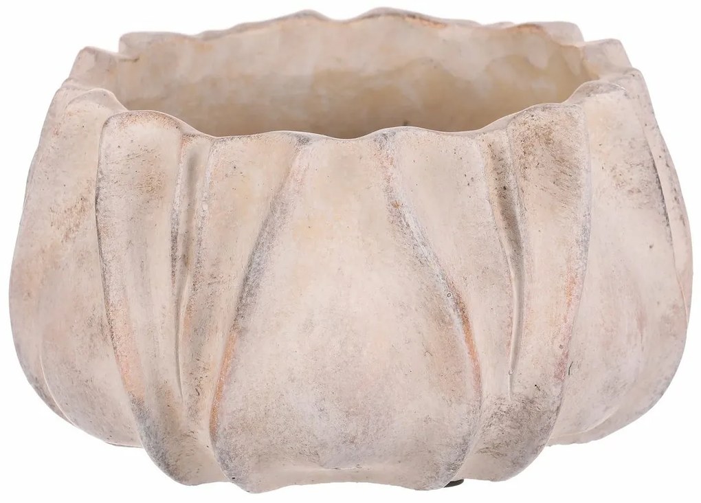 Husă din beton pentru ghiveci S, gri, 20 x 11 cm, 20 cm
