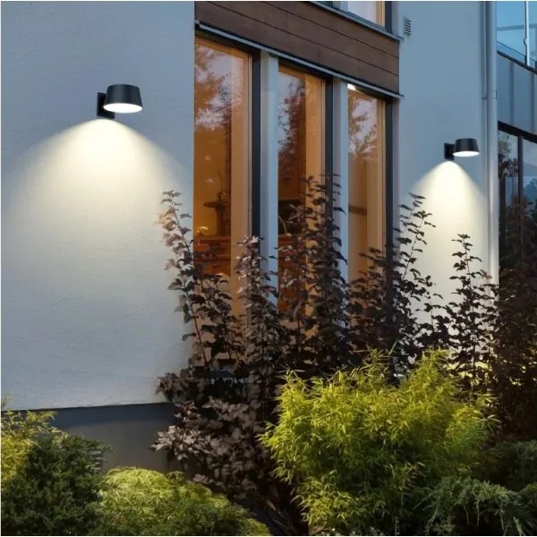 Viking - Aplică solară de perete LED dimabilă cu senzor LED/1W/3,7V IP44 4000K