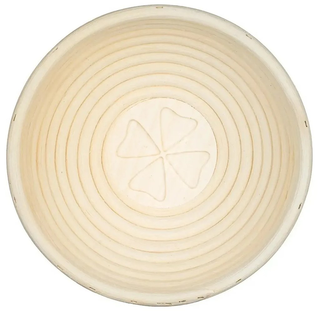 Banquet Coș rotund pentru dospirea pâinii Naturaldiametru 21 x înălțime 7,5 cm, patru foi