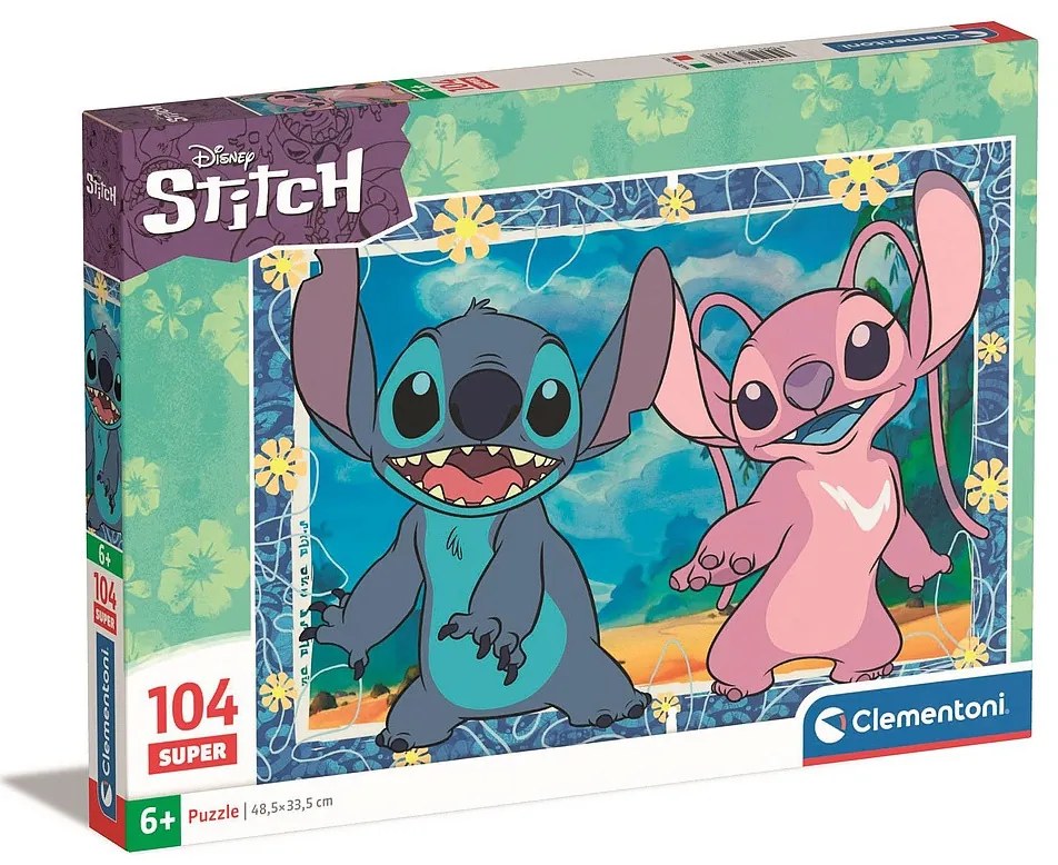 Disney Lilo și Stitch Angel Puzzle Clementoni cu 104 piese