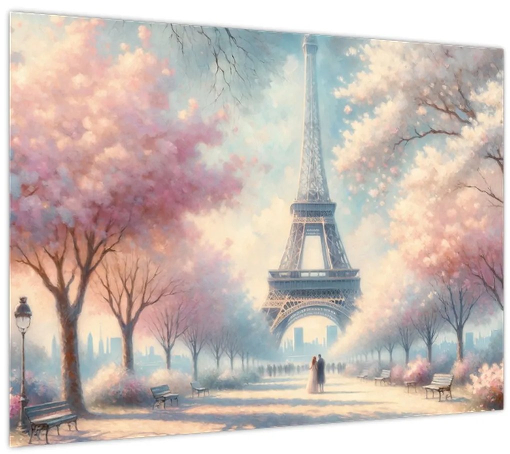 Tablou – Primăvară la Paris (70x50 cm)