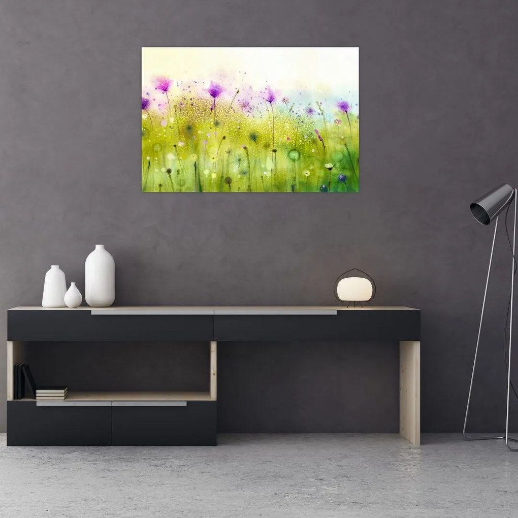 Tablou - Flori de luncă (90x60 cm)