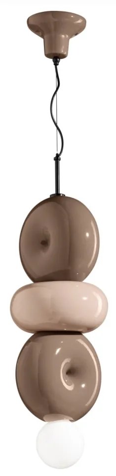 Lustra retro realizata manual din ceramica Bumbum