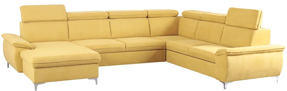 Canapea, muştar, model stânga, MARELIA