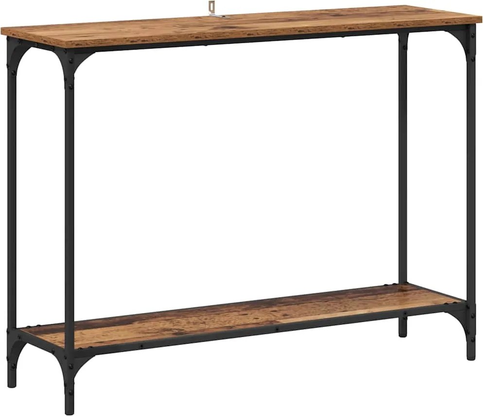 vidaXL Masă de consolă Lemn vechi 101 x 30.5 x 75 cm Lemn compozit