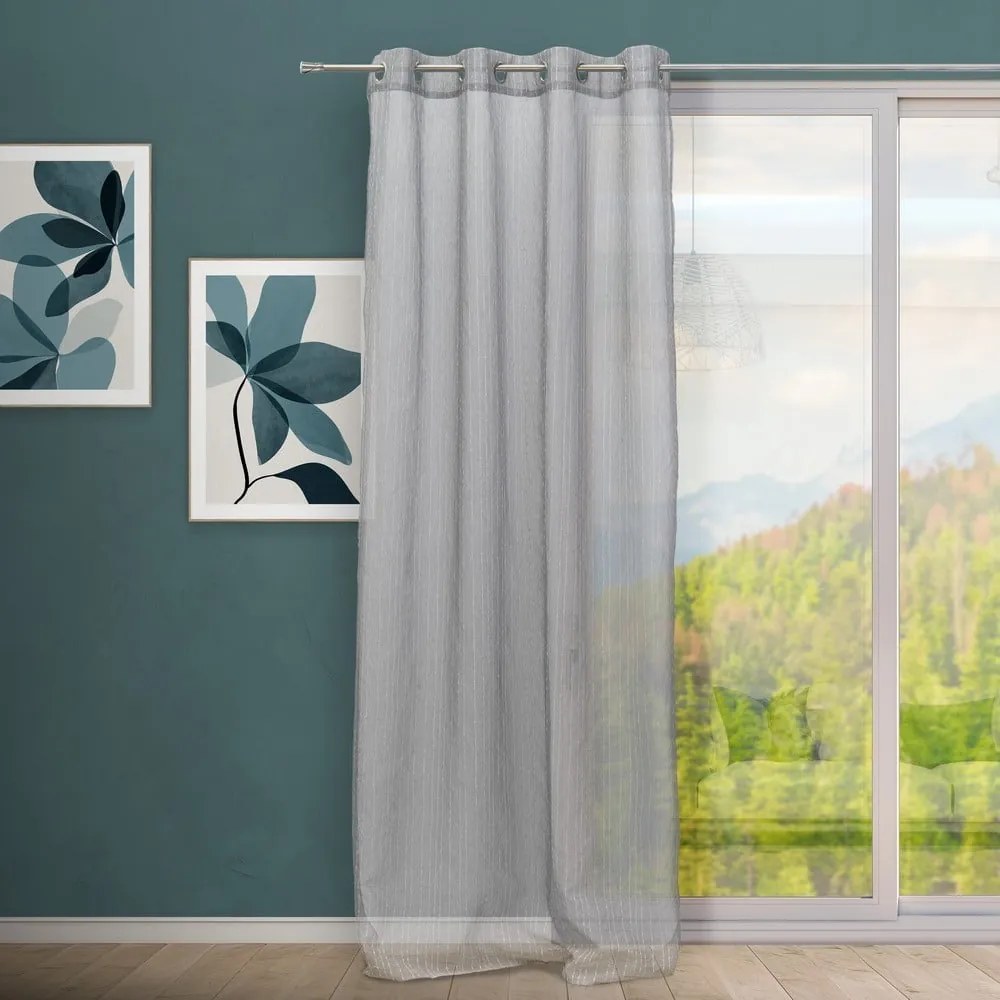 Perdea gri 140x260 cm Vertical Thread – Casa Selección