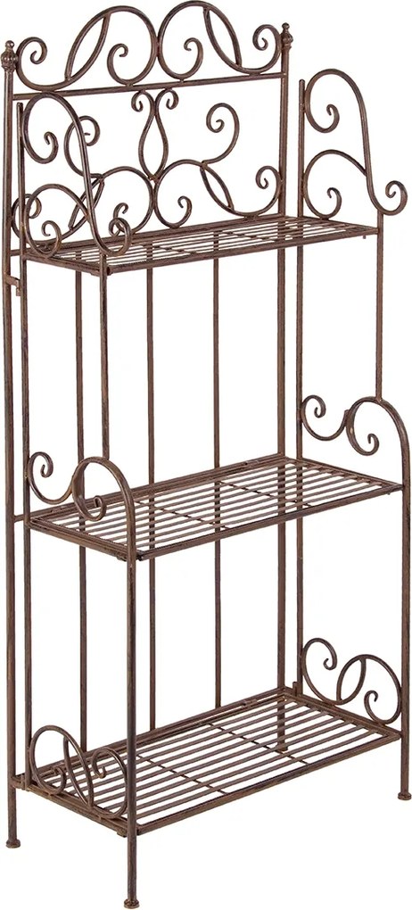 Raft fier forjat 3 polite maro 57x28x124h