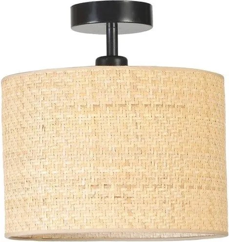 Lustra 846STL5253, metal/lemn de bambus, 30x30 cm