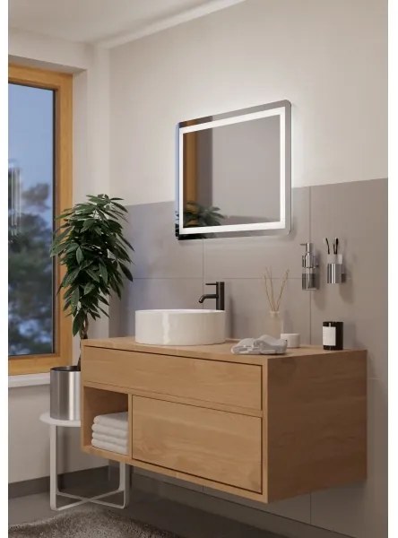 Oglindă LED pentru baie cu retroiluminare BUENAVISTA LED/24W/230V IP44 Eglo 99839