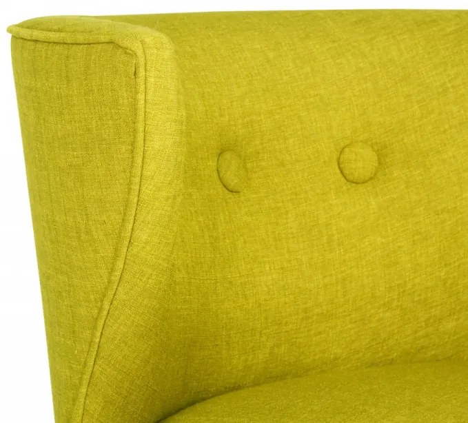 Fotoliu, Lemn Solid, Riverhead, Verde Fistic