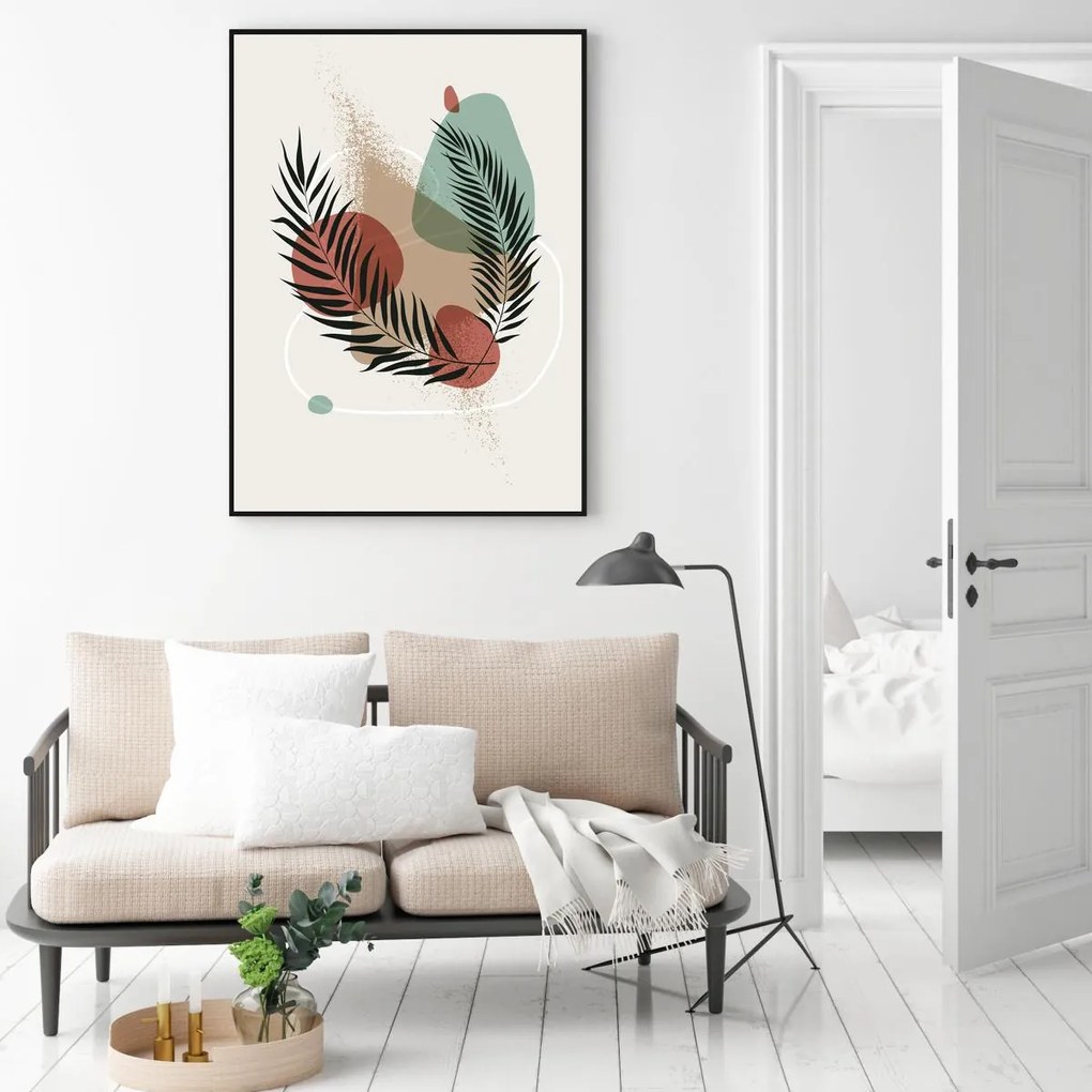 Poster - Abstracție naturală (A4)