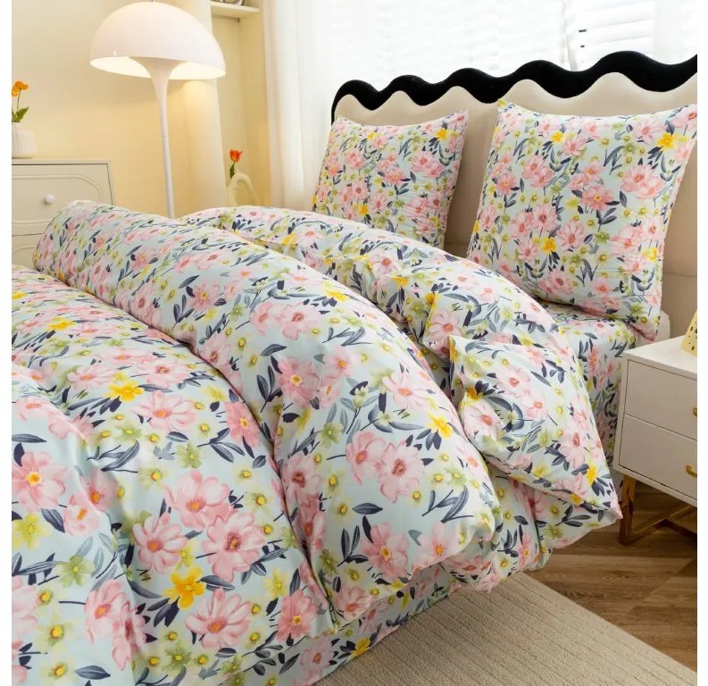 Lenjerie de pat din microfibra GARDENIA, colorata Dimensiune lenjerie de pat: 70 x 80 cm | 140 x 200 cm