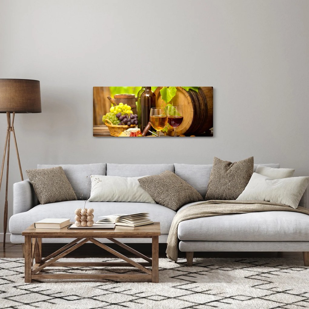 Tablou - Vinuri (120x50 cm)