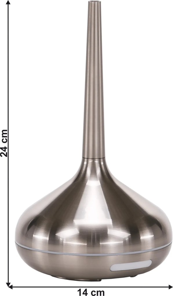 Difuzor aromaterapie, argintiu, HASO