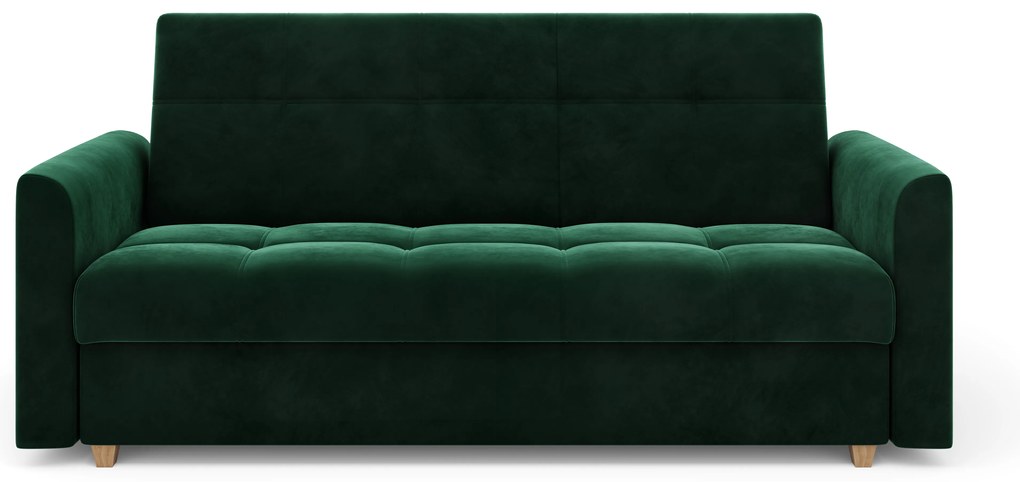 Canapea două locuri Luna (Verde închis). 1056686