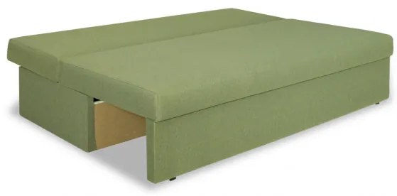 Canapea Extensibila Cu Lada Depozitare Modulo, Verde, 191 X 98 X 80 Cm