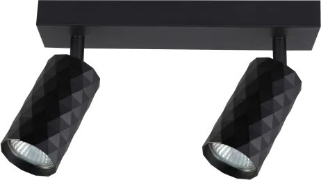 Brilagi - Spot LED RGBW reglabil SELE DIAMANT, 2x GU10, 6W, 230V, negru