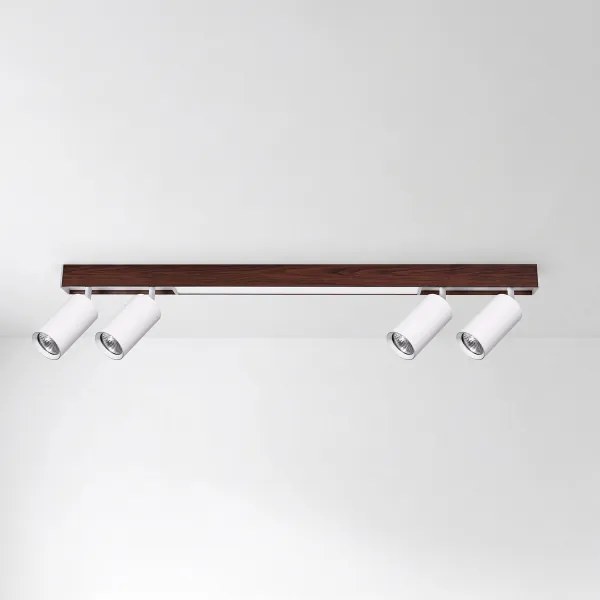 BRILAGI - Spot LED SELE 4xGU10/30W/230V + LED/20W alb/decor cireș