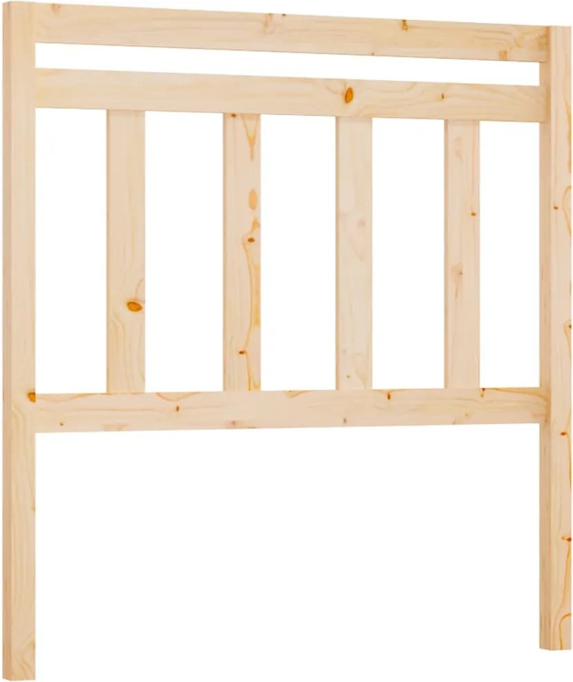 vidaXL Tăblie de pat, 81x4x100 cm, lemn masiv de pin