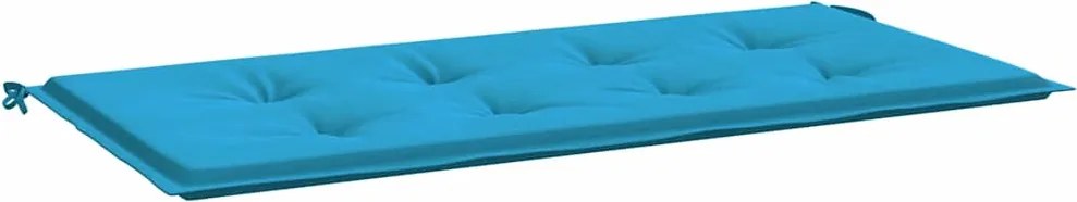 vidaXL Pernă de bancă de grădină, albastru, 100x50x3 cm, textil oxford