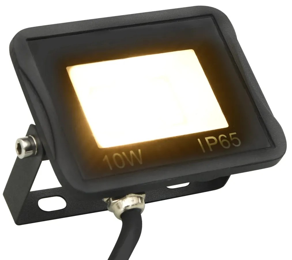 vidaXL Proiector cu LED, alb cald, 10 W