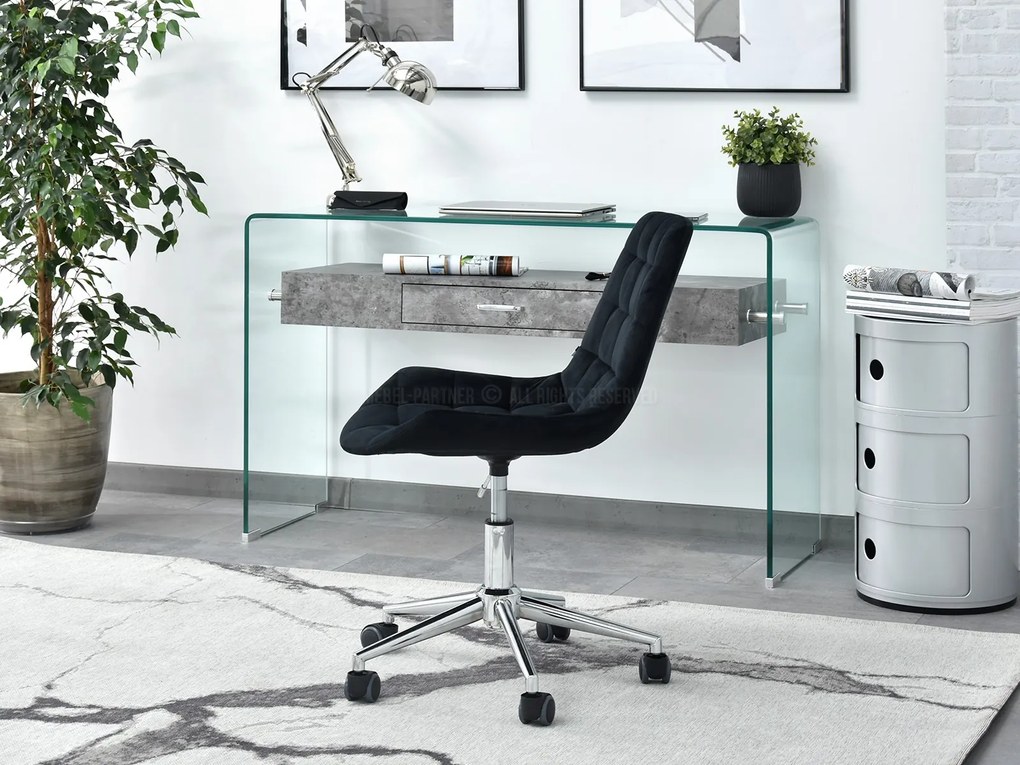Scaun Eleanor (negru + crom). 1110005